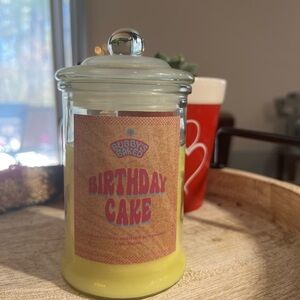 Bubby’s Baked Birthday Cake Soy Candle 8oz Jar